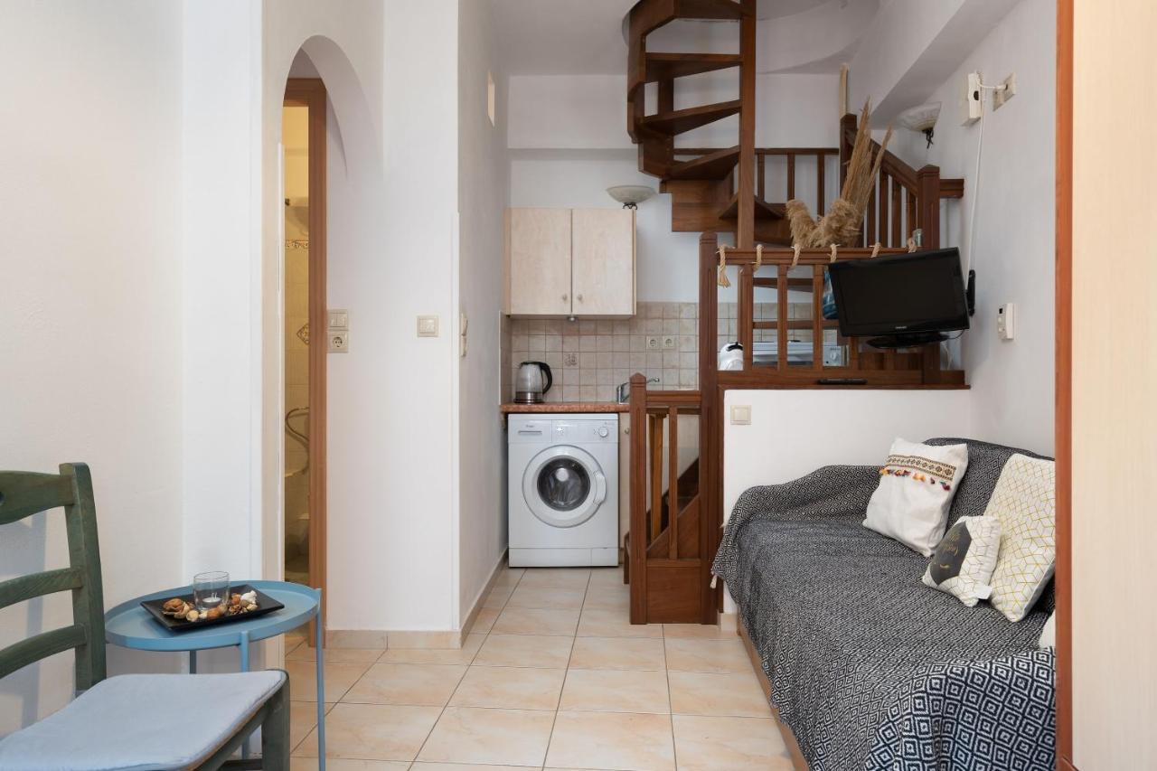 Small Apartment In Grotta Naxos Naxos City Dış mekan fotoğraf